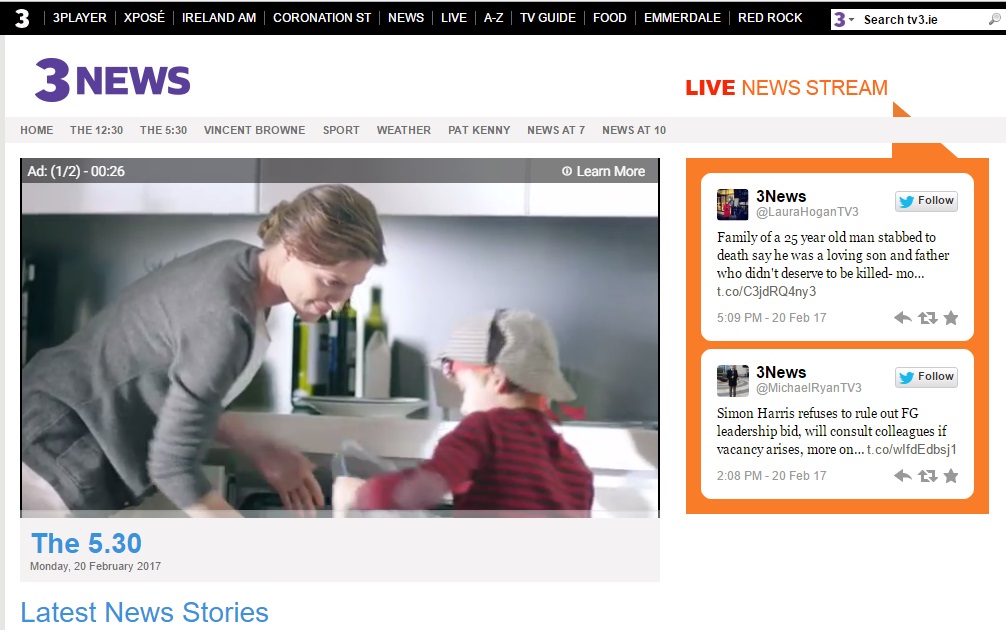 TV3 News