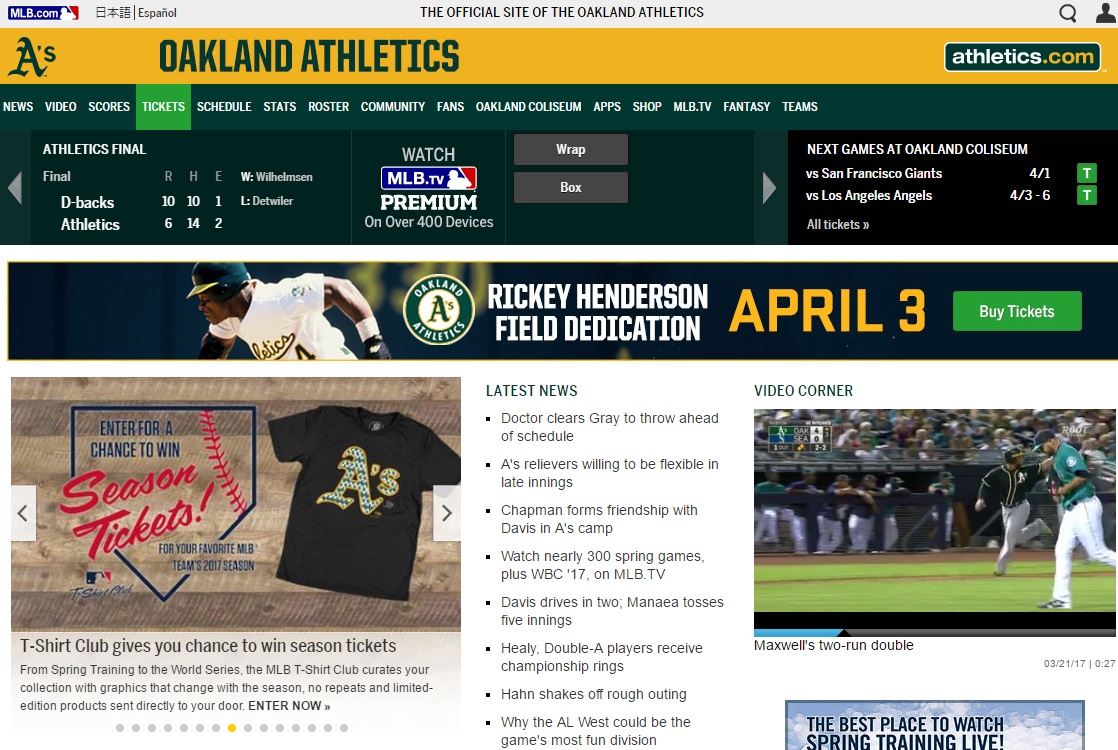 Oakland Athletics